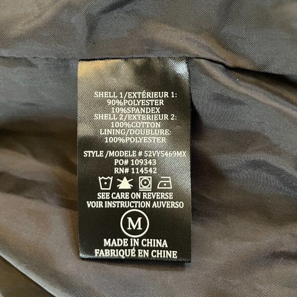 SL8 by Blank NYC Black Faux Suede Asymmetric Moto Zip Women's Jacket (Size M) - Picture 8 of 11